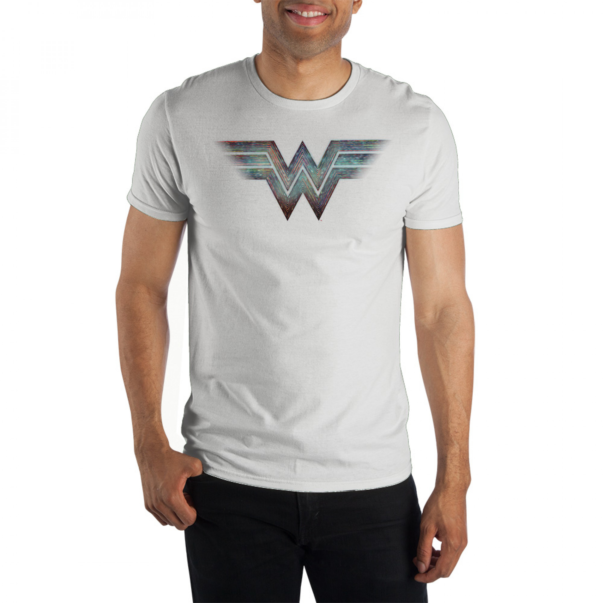Wonder Woman Ombre Movie Logo T-Shirt